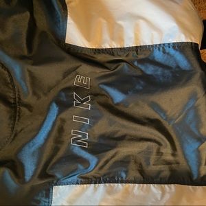 Vintage Nike windbreaker in Green and Tan Gently used and easy to wash